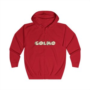Sudadera con capucha y cremallera - Rojo fuego - Això és es COLMO