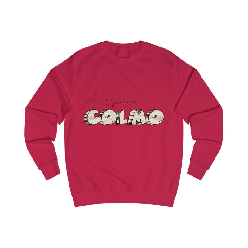 Sudadera clasica - Rojo fuego - Això és es COLMO