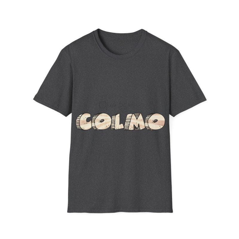 Camiseta Softstyle - Gris oscuro jaspeado - Això és es COLMO