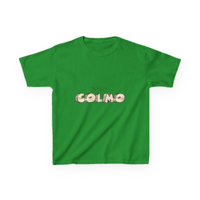 Camiseta infantil algodon grueso - Verde irlandes - Això és es COLMO