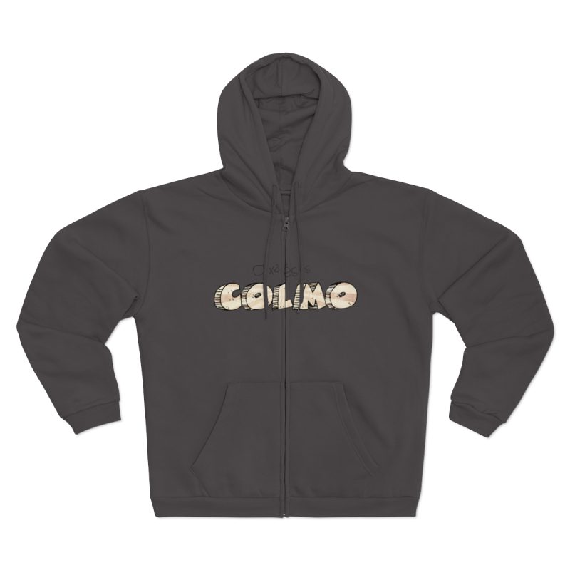 Sudadera capucha con cremallera premium - Antracita - Això és es COLMO Sudadera capucha con cremallera premium - Antracita - Això és es COLMO