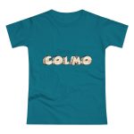 Camiseta mujer punto liso - Azul diva - Això és es COLMO Camiseta mujer punto liso - Azul diva - Això és es COLMO