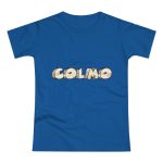 Camiseta mujer punto liso - Azul royal intenso - Això és es COLMO Camiseta mujer punto liso - Azul royal intenso - Això és es COLMO