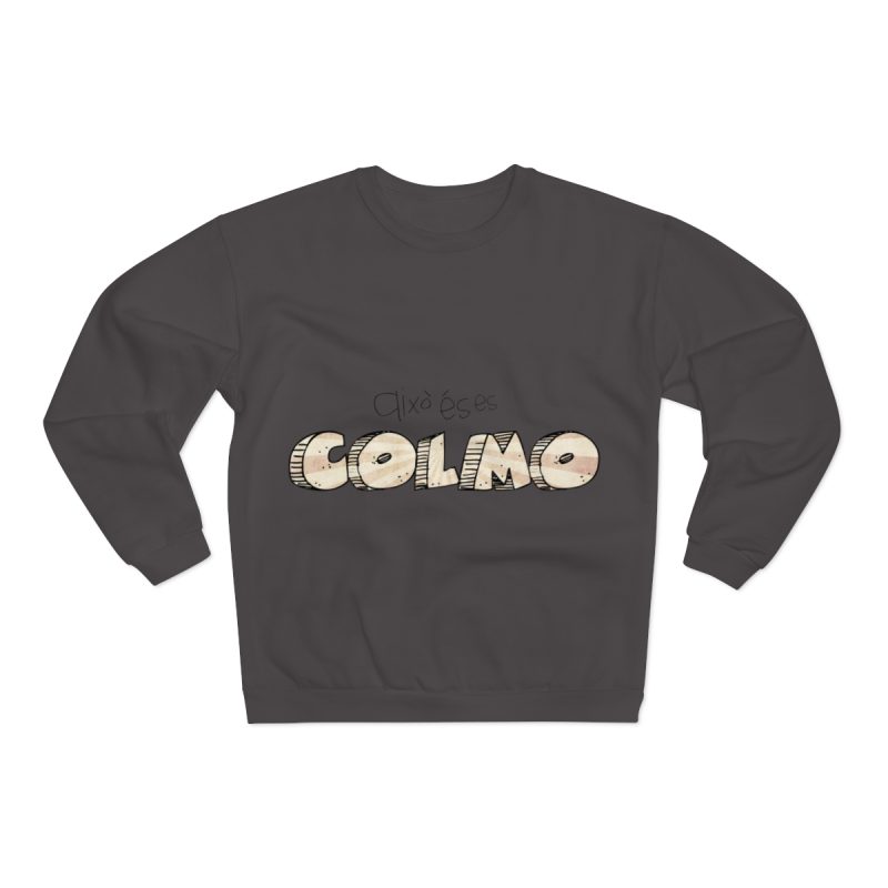 Sudadera cuello redondo premium - Antracita - Això és es COLMO Sudadera cuello redondo premium - Antracita - Això és es COLMO