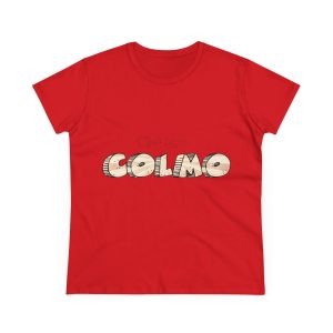 Camiseta mujer algodon medio - Rojo - Això és es COLMO