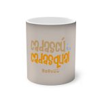 Taza magica que cambia de color - Negro - Camiseta «Cadascú és cadasqual»