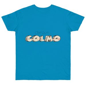 Camiseta punto liso - Azul atolon - Això és es COLMO