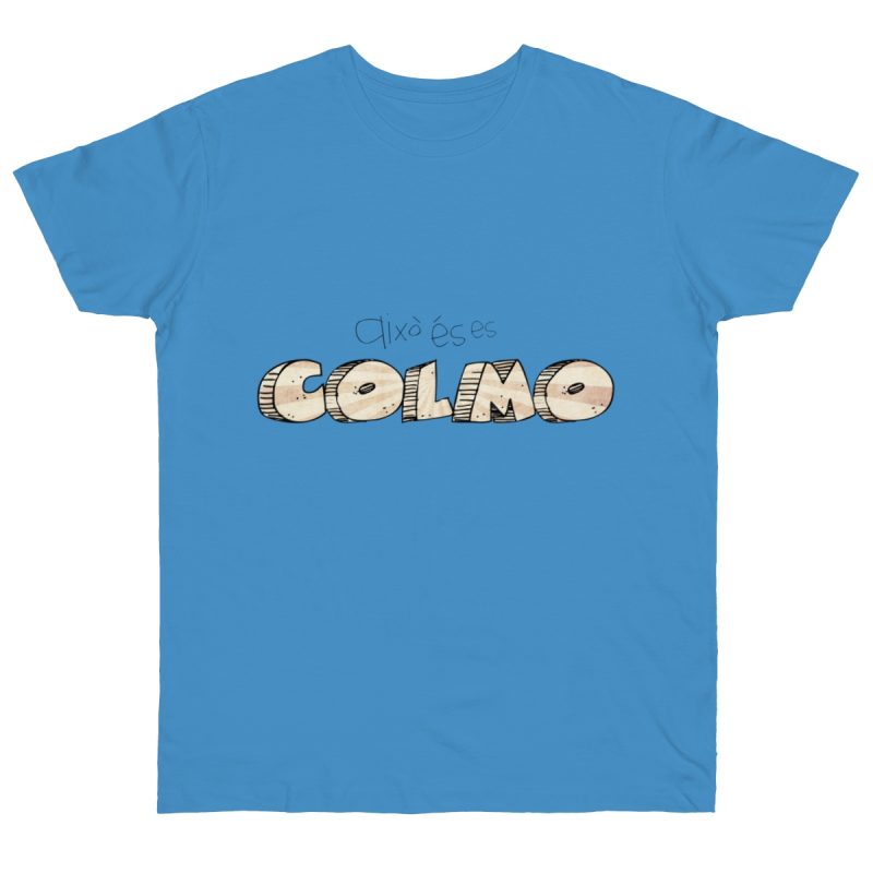 Camiseta punto liso - Azul celeste - Això és es COLMO