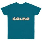 Camiseta punto liso - Azul diva - Això és es COLMO