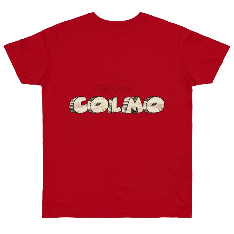 Camiseta punto liso - Rojo - Això és es COLMO