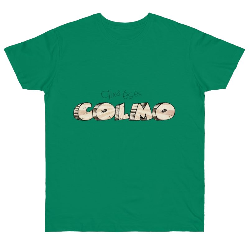 Camiseta punto liso - Verde Kelly - Això és es COLMO