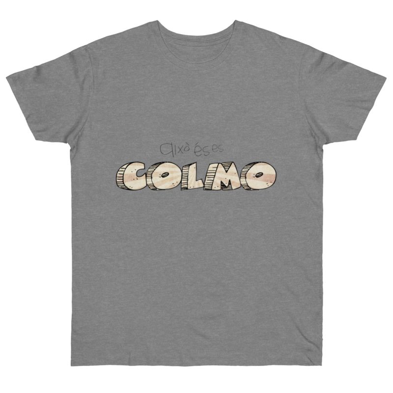 Camiseta punto liso - Gris deportivo jaspeado - Això és es COLMO