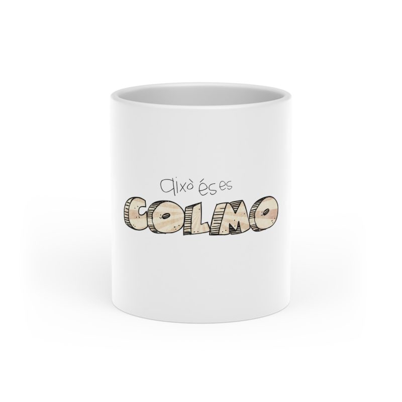 Taza con asa de corazon - Blanco - Això és es COLMO Taza con asa de corazon - Blanco - Això és es COLMO
