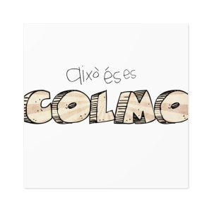 Pegatinas laminadas cuadradas - Això és es COLMO