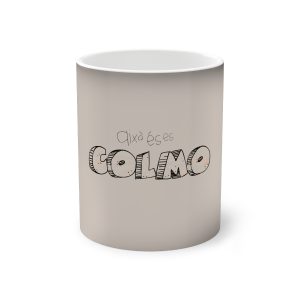 Taza magica que cambia de color - Negro - Això és es COLMO