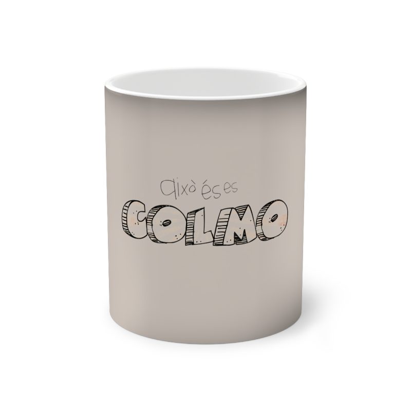 Taza magica que cambia de color - Negro - Això és es COLMO Taza magica que cambia de color - Negro - Això és es COLMO