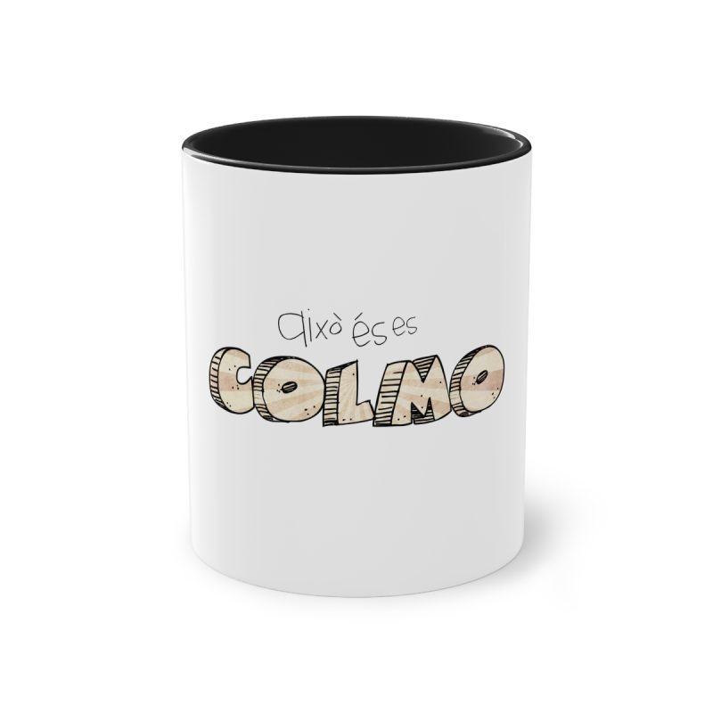 Taza bicolor - Negro - Això és es COLMO Taza bicolor - Negro - Això és es COLMO