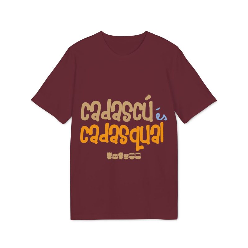 Camiseta Creator 2.0 - Burdeos - Camiseta «Cadascú és cadasqual»