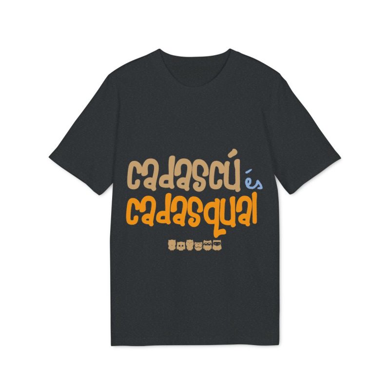 Camiseta Creator 2.0 - Gris jaspeado oscuro - Camiseta «Cadascú és cadasqual»