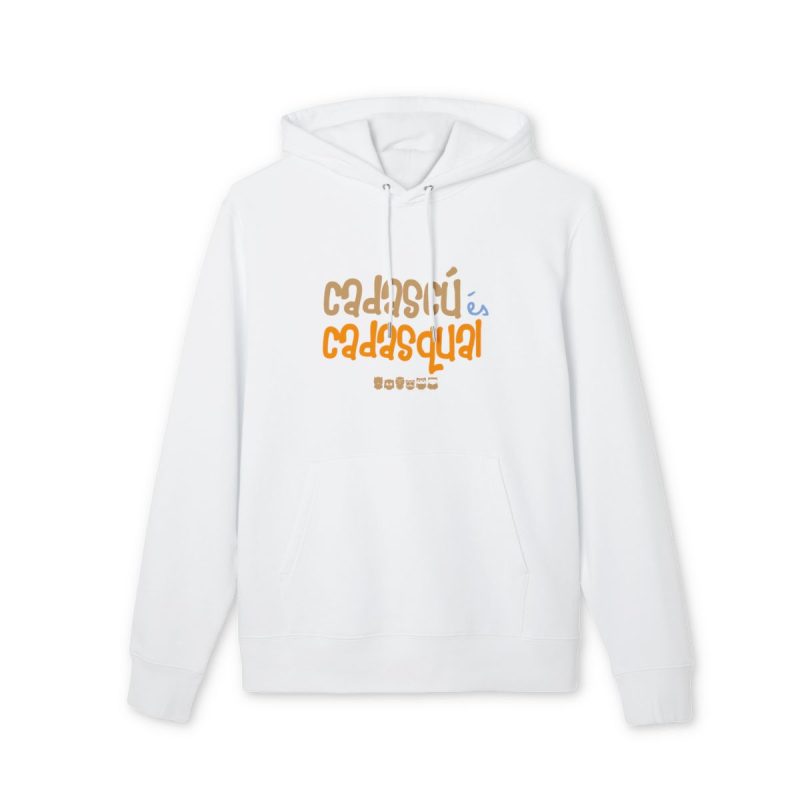 Sudadera Cruiser 2.0 - Blanco - Camiseta «Cadascú és cadasqual»