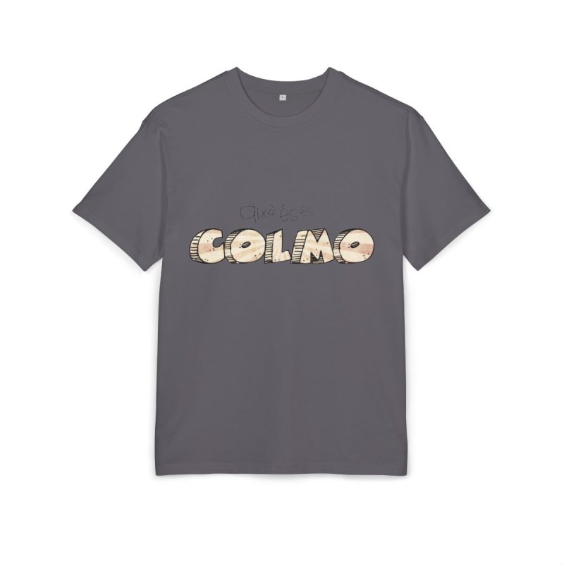 Camiseta oversize gruesa - Gris iman - Això és es COLMO