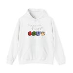 Sudadera con capucha - Blanco - No passis s’arada davant es bou