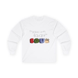 Camiseta manga larga - Blanco - No passis s’arada davant es bou