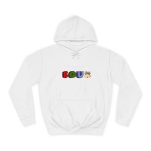 Sudadera universitaria - Blanco artico - No passis s’arada davant es bou