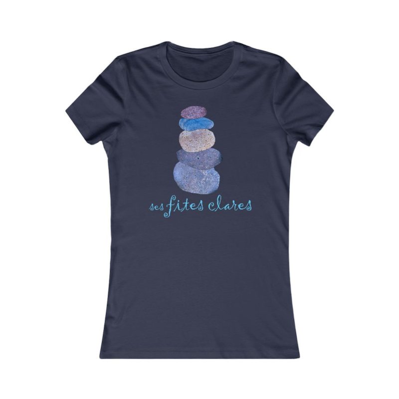 Camiseta mujer Favorite - Azul marino - Ses fites clares 2