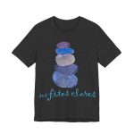 Camiseta jersey manga corta - Gris antracita jaspeado - Ses fites clares 2