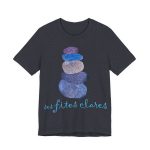 Camiseta jersey manga corta - Azul marino jaspeado - Ses fites clares 2