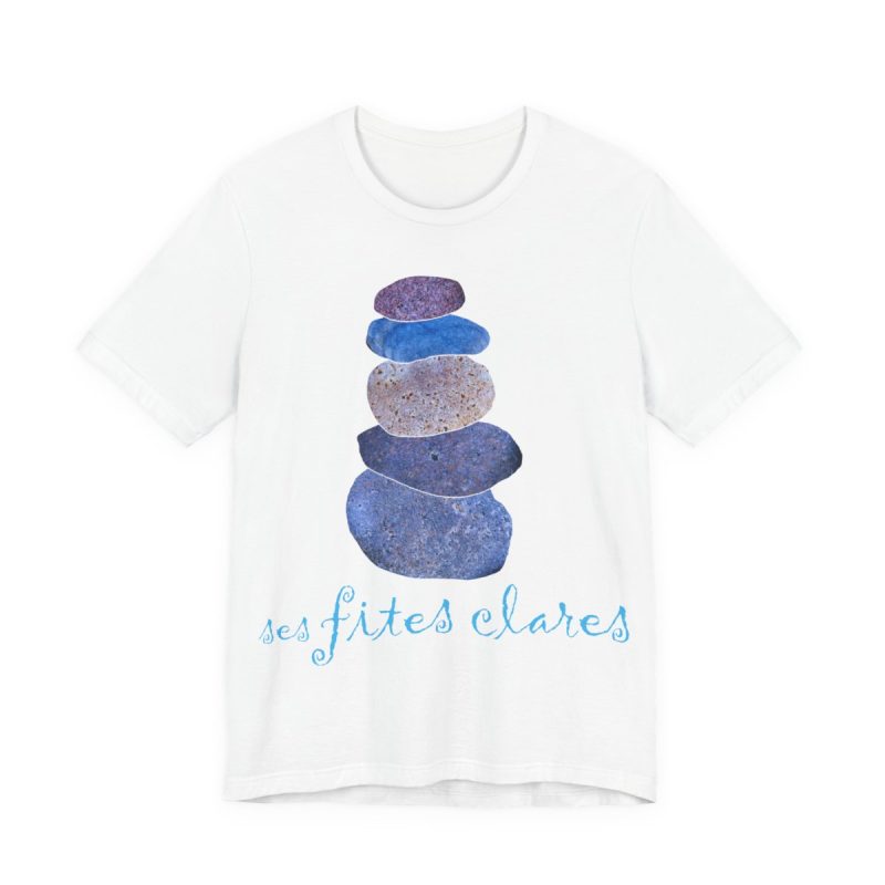 Camiseta jersey manga corta - Blanco - Ses fites clares 2