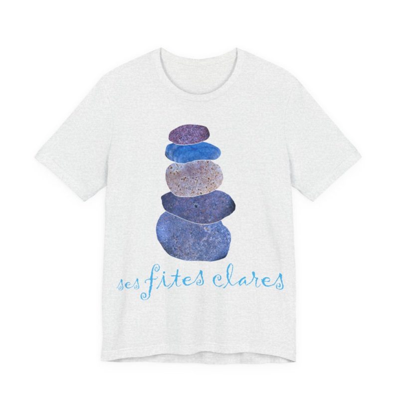 Camiseta jersey manga corta - Gris ceniza - Ses fites clares 2