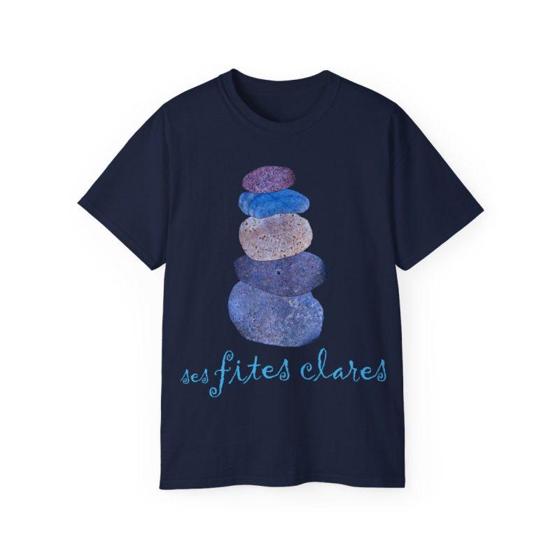 Camiseta ultra algodon - Azul marino - Ses fites clares 2 Camiseta ultra algodon - Azul marino - Ses fites clares 2