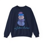 Sudadera cuello redondo - Azul marino - Ses fites clares 2 Sudadera cuello redondo - Azul marino - Ses fites clares 2