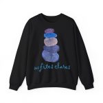 Sudadera cuello redondo - Negro - Ses fites clares 2 Sudadera cuello redondo - Negro - Ses fites clares 2
