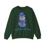 Sudadera cuello redondo - Verde bosque - Ses fites clares 2 Sudadera cuello redondo - Verde bosque - Ses fites clares 2