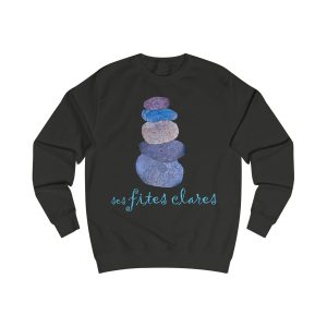 Sudadera clasica - Negro azabache - Ses fites clares 2