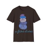 Camiseta Softstyle - Marron chocolate oscuro - Ses fites clares 2 Camiseta Softstyle - Marron chocolate oscuro - Ses fites clares 2