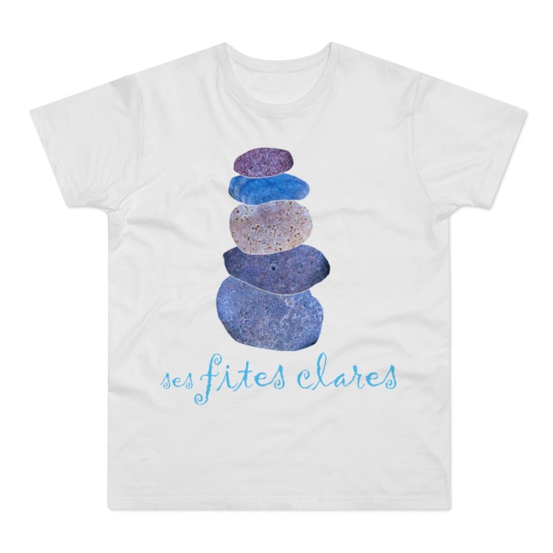 Camiseta hombre punto liso - Blanco - Ses fites clares 2