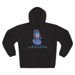 Sudadera capucha con cremallera premium - Negro - Ses fites clares 2 Sudadera capucha con cremallera premium - Negro - Ses fites clares 2