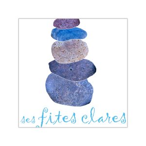 Pegatinas de vinilo cuadradas - Ses fites clares 2