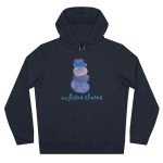 Sudadera con capucha King - Azul marino - Ses fites clares 2