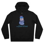 Sudadera con capucha King - Negro puro - Ses fites clares 2