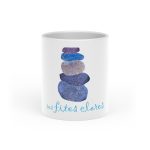 Taza con asa de corazon - Blanco - Ses fites clares 2