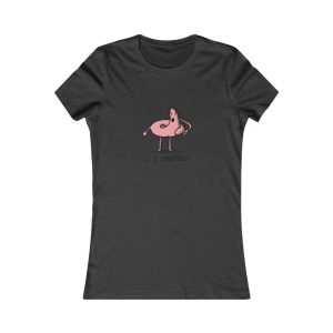 Camiseta mujer Favorite - Gris antracita jaspeado - Camiseta «i merda»