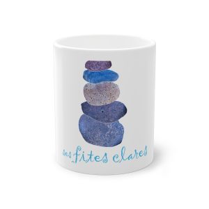 Taza estandar 325 ml - Blanco - Ses fites clares 2