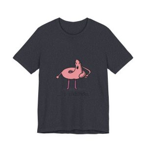 Camiseta jersey manga corta - Azul marino jaspeado - Camiseta «i merda»