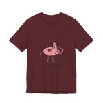 Camiseta jersey manga corta - Granate - Camiseta «i merda»