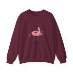 Sudadera cuello redondo - Granate - Camiseta «i merda» Sudadera cuello redondo - Granate - Camiseta «i merda»